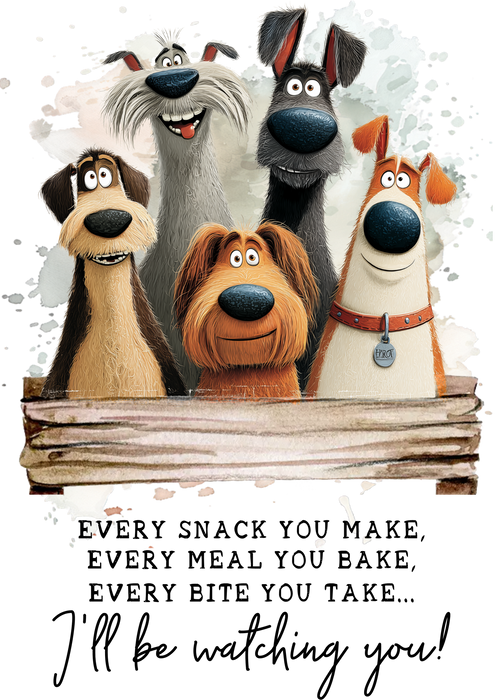 Everything Thing you Eat Watching You Dogs