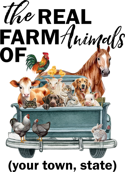 Real  Farm Animals