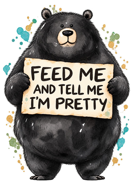 Black Bear Feed Me tell Me I'm Pretty