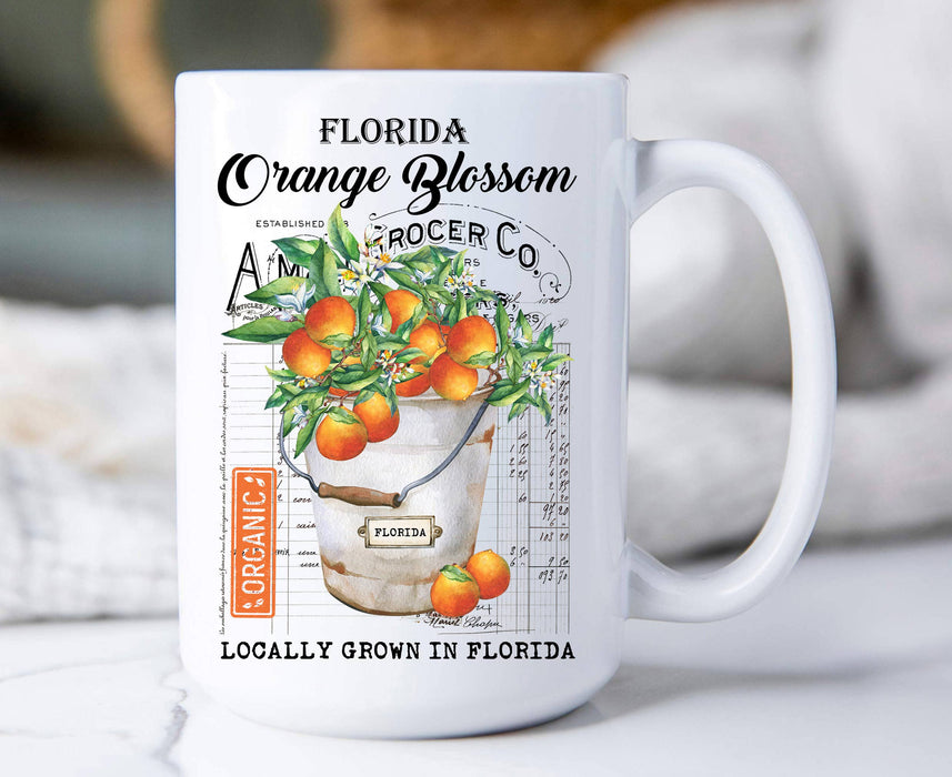 Florida State Flower Orange Blossom Coffee Mug