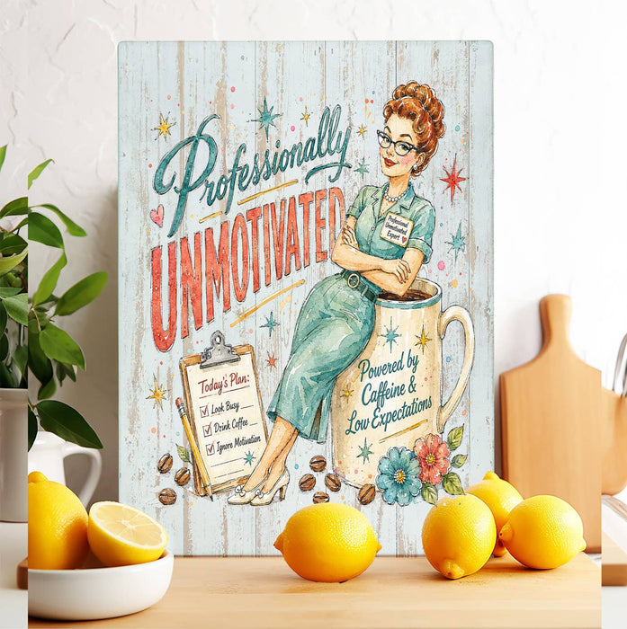 Housewives Professionally Unmotivated Glass Cutting Board