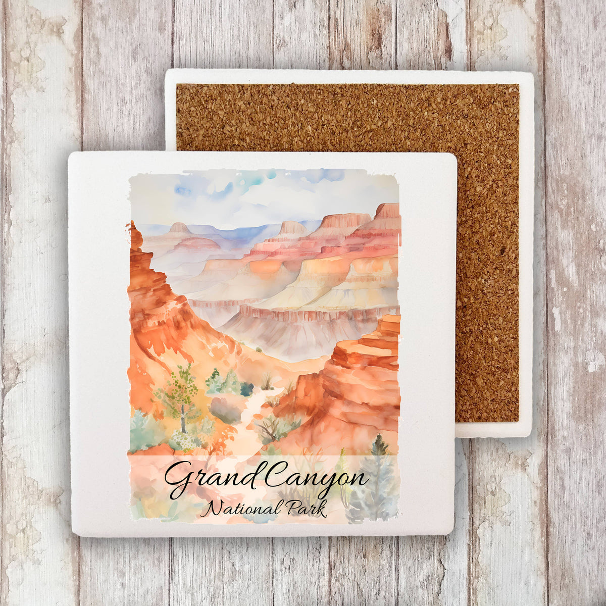 Grand Canyon National Park Arizona Stone Coaster Avery Lane Gifts Grand Canyon National Park Arizona Stone Coaster Avery Lane Gifts