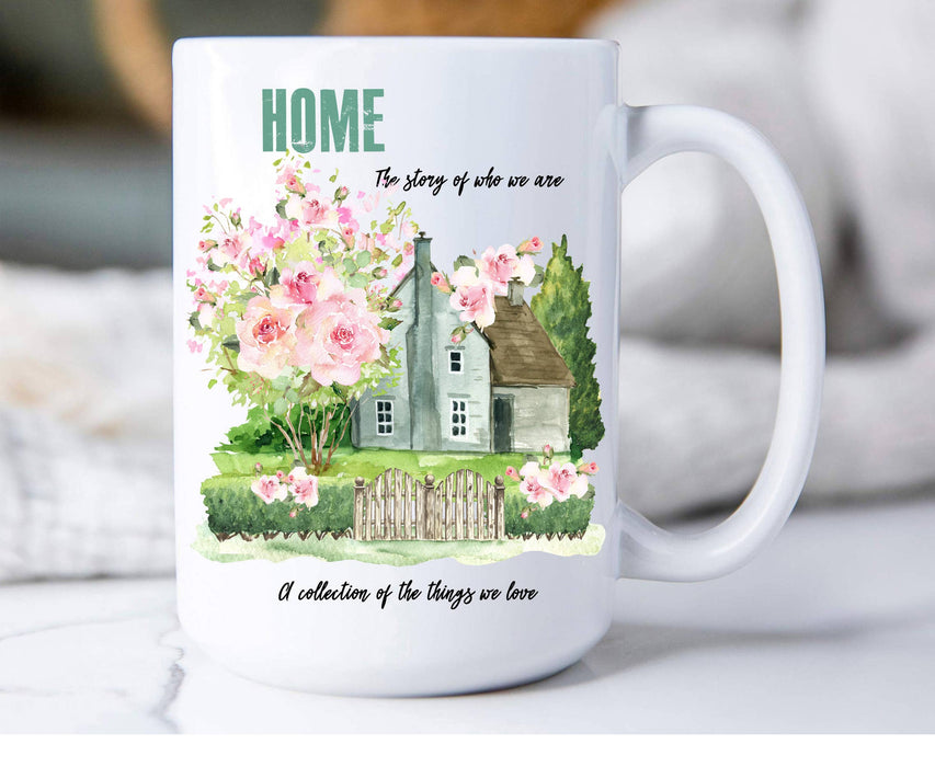 Modern Farmhouse Home Our Story Coffee Mug