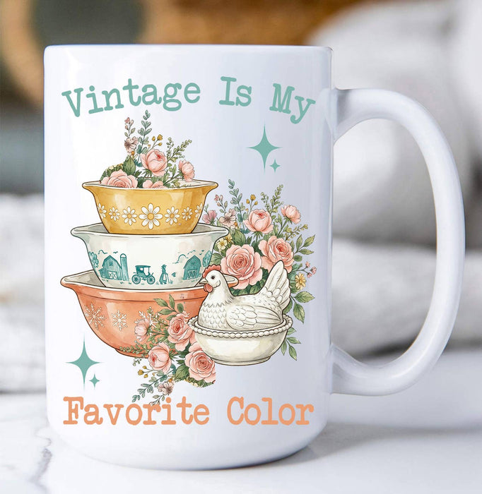 Vintage is My Favorite Color Coffee Mug