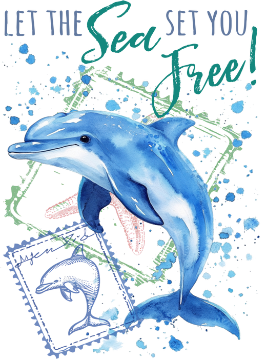 Sea Set you Free Doplphin Ocean