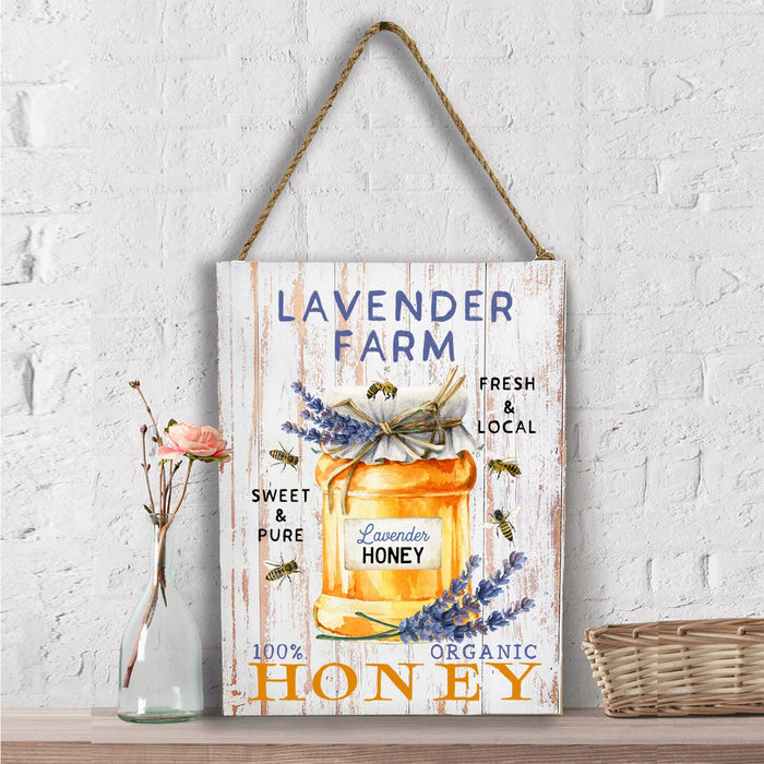 Lavender Farm Honey  Wall Decor