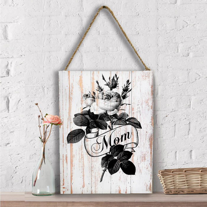 Mom Rose Tattoo, Wall Decor