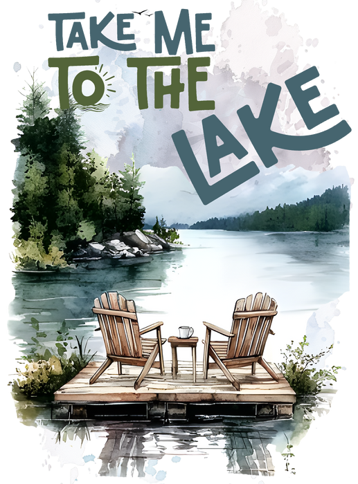 Take me to the Lake Tea Towel