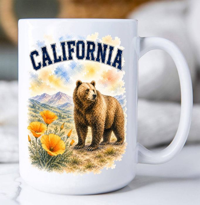 California State Bird and Animal Coffee Mug