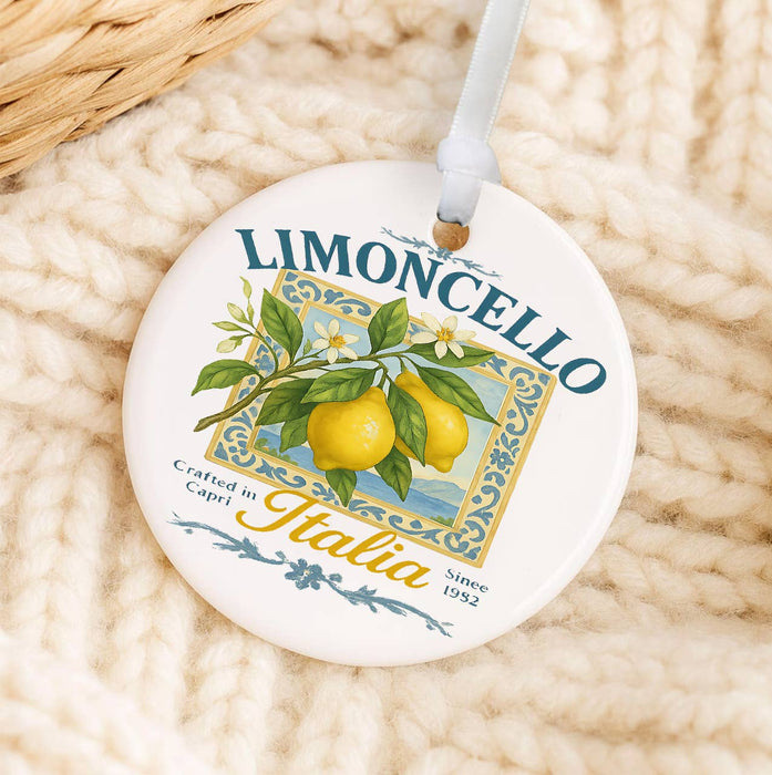Limoncello italia Lemons Ornament