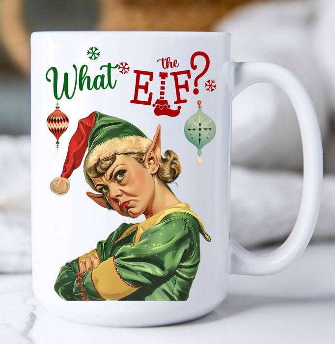 Christmas What the Elf Coffee Mug