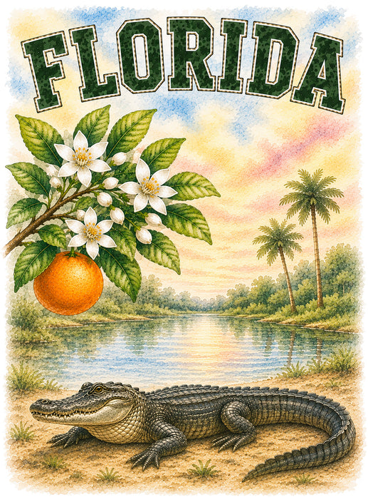 Florida State Bird and Animal