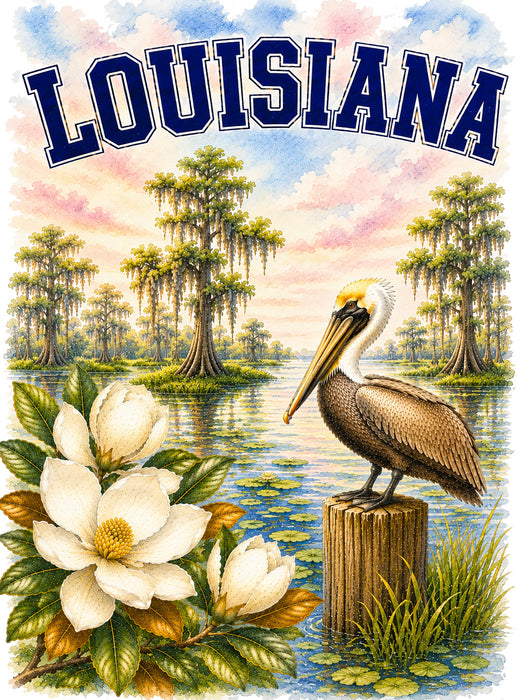 Louisiana State Bird and Animal