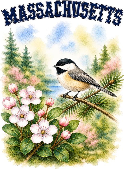 Massachusetts State Bird and Animal