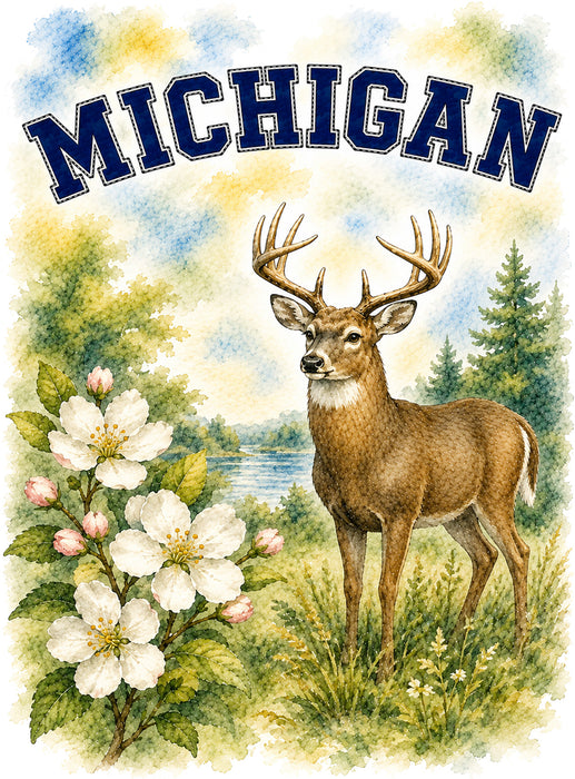 Michigan State Bird and Animal