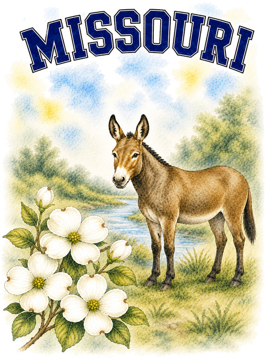 Missouri State Bird and Animal
