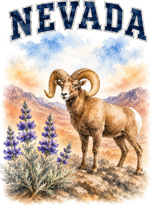 Nevada State Bird and Animal