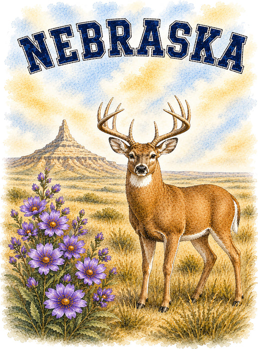 Nebraska State Bird and Animal