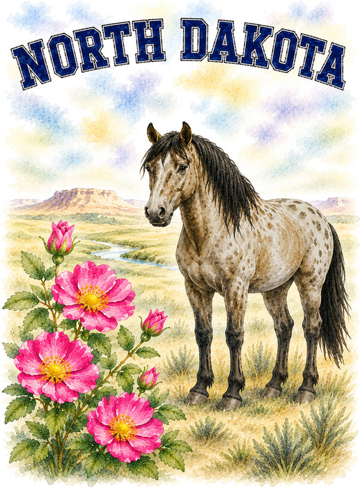 North Dakota State Bird and Animal