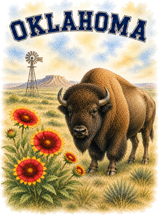 Oklahoma State Bird and Animal