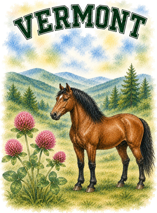 Vermont State Bird and Animal