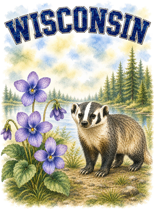 Wisconsin State Bird and Animal