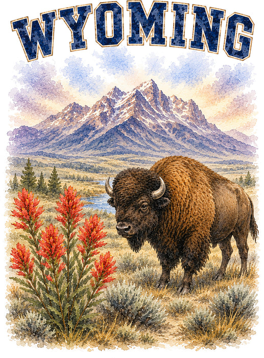 Wyoming State Bird and Animal
