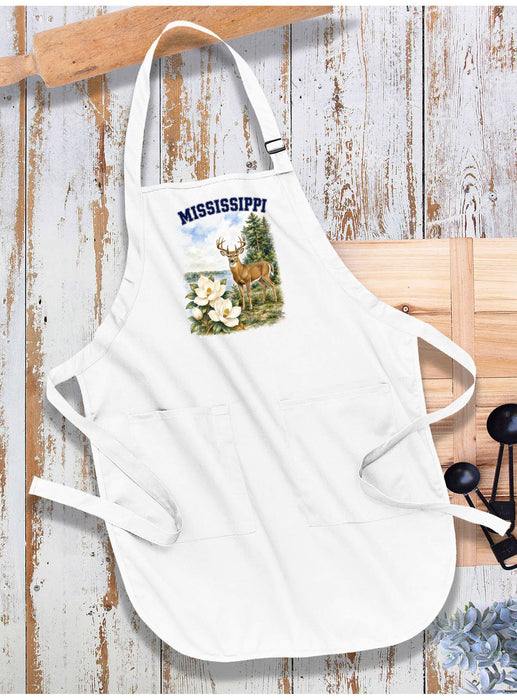 Mississippi State Bird and Animal Apron