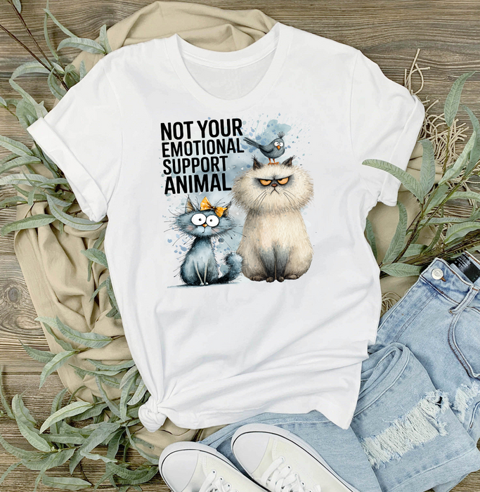 Cat Not Your Support Animal T-Shirt