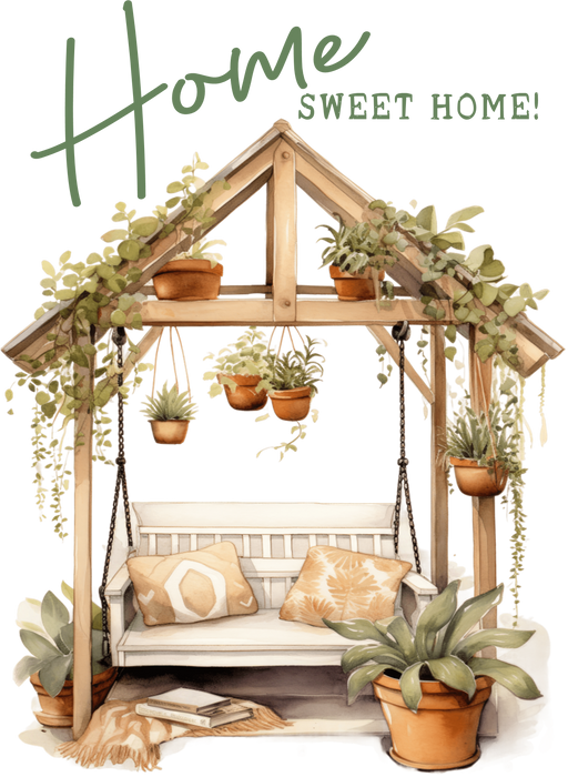 Home Sweet Home Proch Swing
