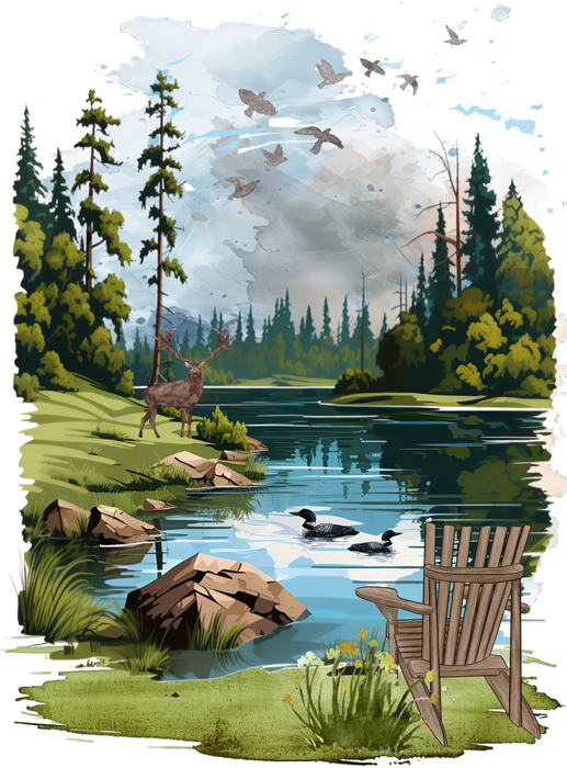 Adirondack Chair Lake Forest