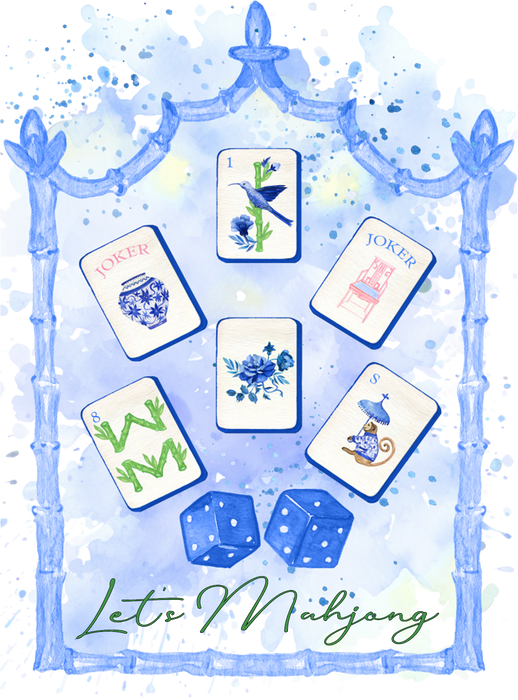 Blue Mahjong