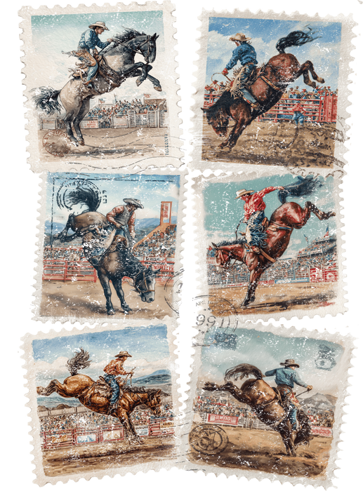 Cowboy Rodeo Horses