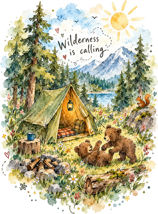 Wlderness is Calling Bears Camping