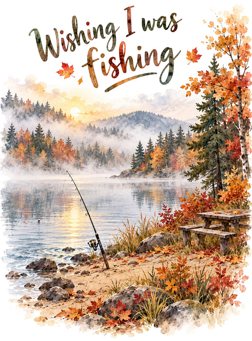I wish I was Fishing