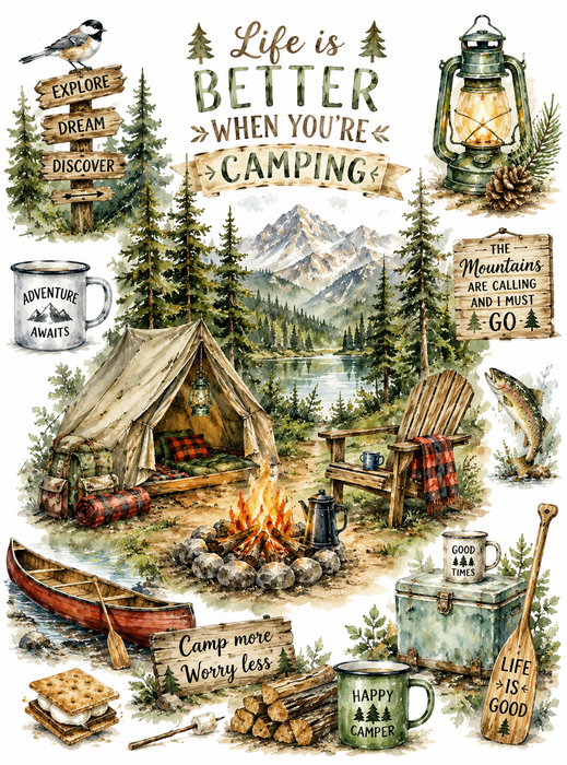 Life is Better Camping