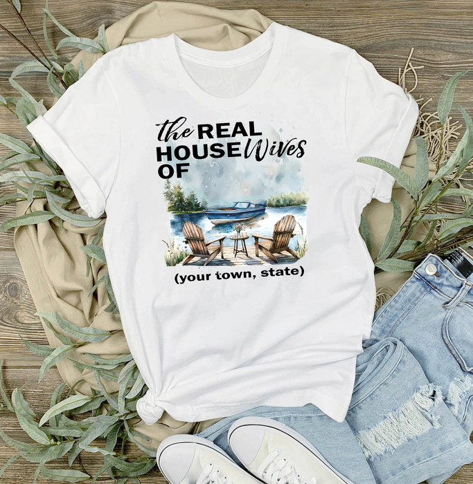 Lake Boats The Real House Wifes of T-Shirt