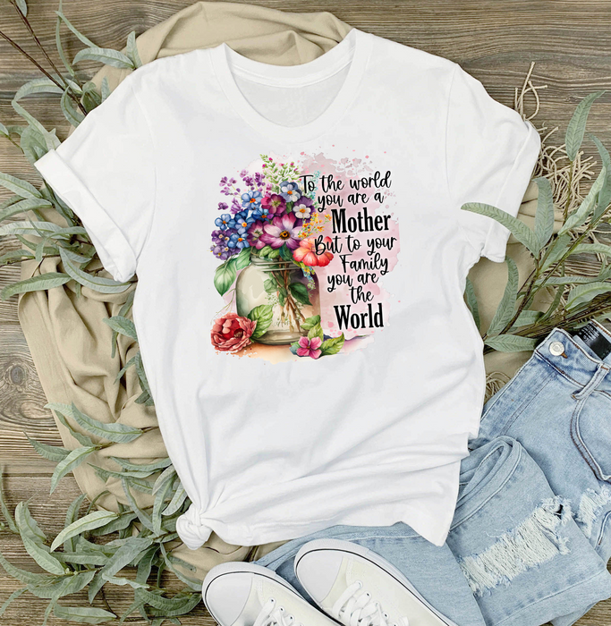 Mother's Day Mother is Our World T-Shirt