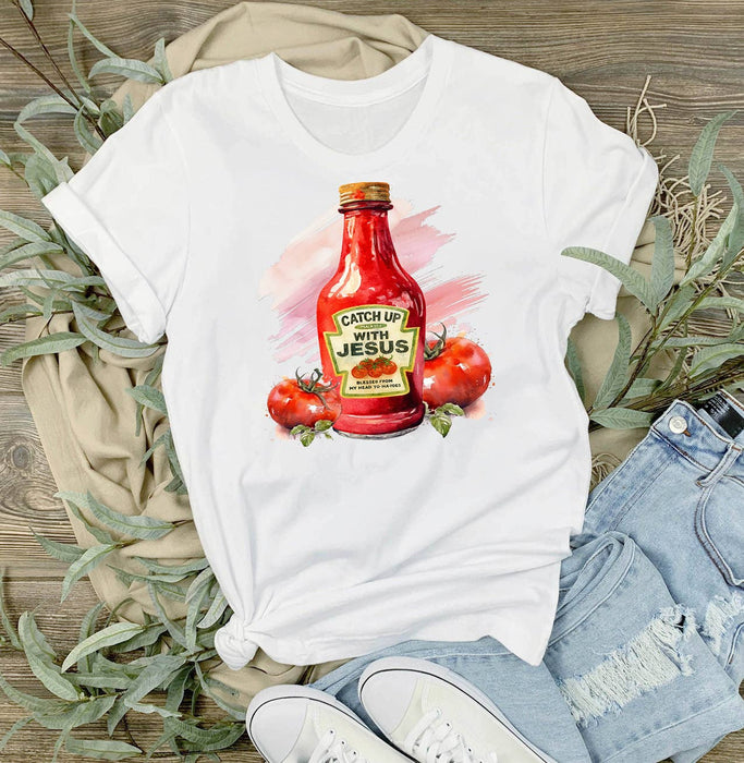 Catch Up with Jesus Spiritual T-Shirt