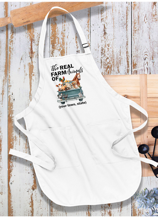 The Real House Farm Animals of  Apron