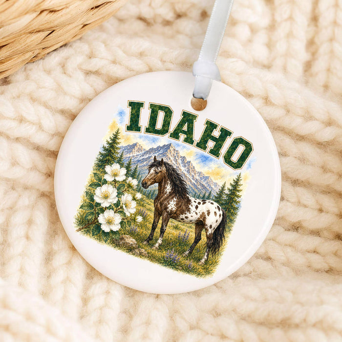Idaho State Bird and Animal Ornament