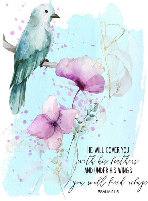 Spiritual He will Cover You God