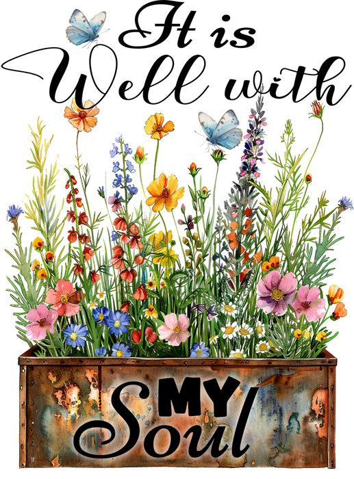 It Is Well with My Soul Flowers Spiritual