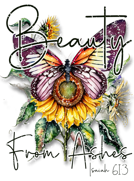 Beauty from Ashes Butterfly Spiritual