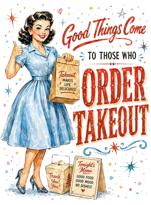 Funny Good Things Order Takeout