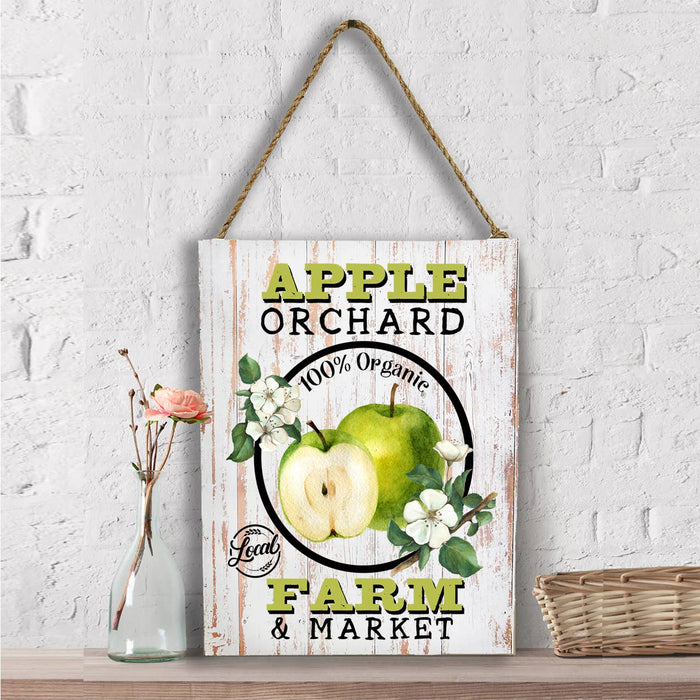 Farm Fresh Apples Orchard  Wall Decor