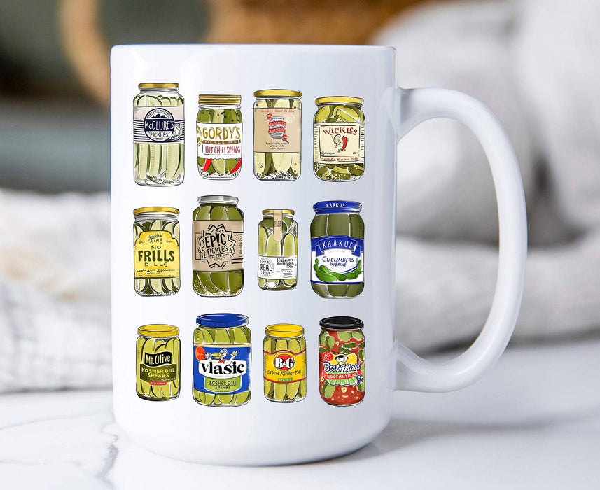 Pickles Vintage Pickles  Coffee Mug