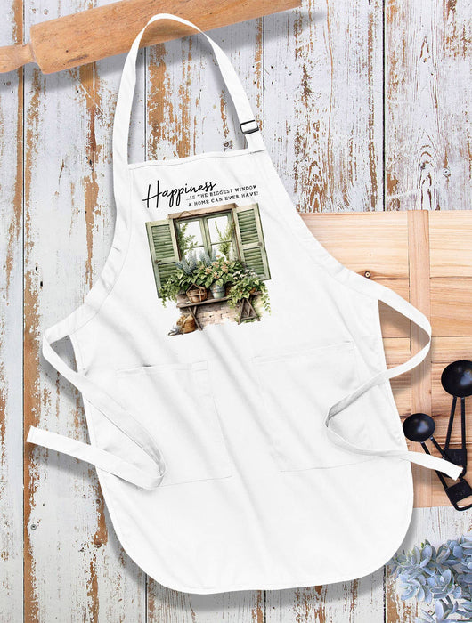 Happens is the Biggest Window Kitchen Cotton Apron