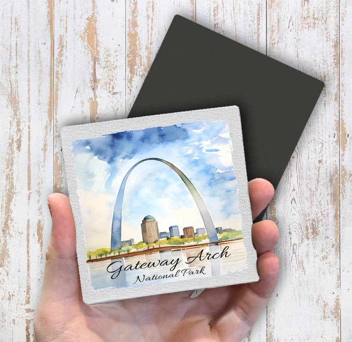 Gateway Arch National Park Missouri Magnet Fridge