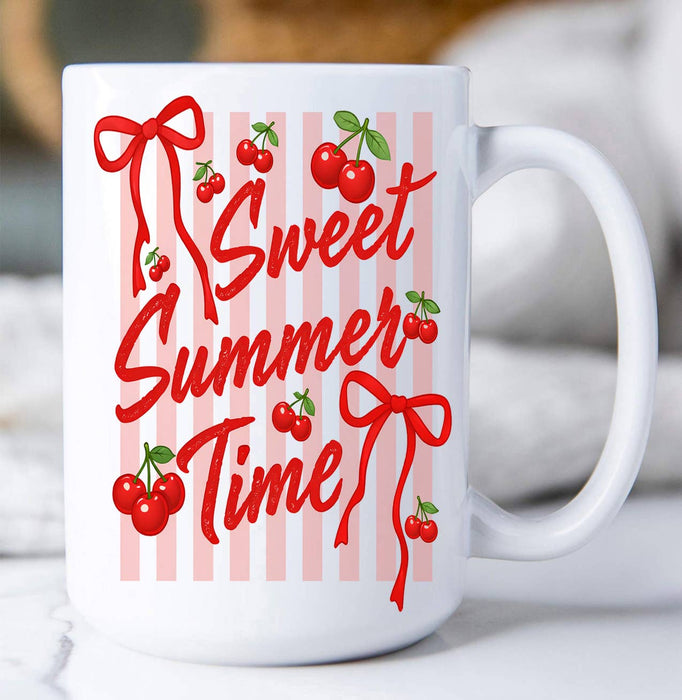 Sweet Summer Time Cherry Coffee Mug